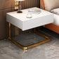 Tiroirs comprenant une table de nuit glamour glamour avec 1 tiroir