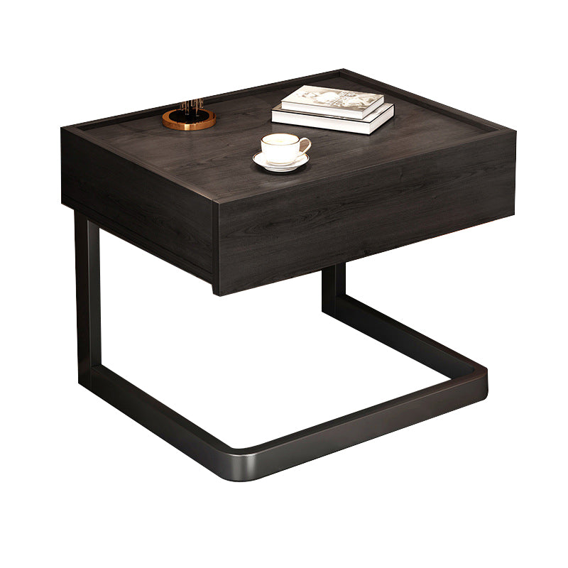 Tiroirs comprenant une table de nuit glamour glamour avec 1 tiroir