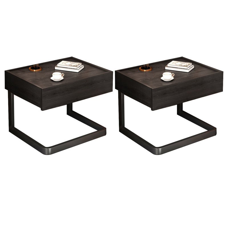 Tiroirs comprenant une table de nuit glamour glamour avec 1 tiroir