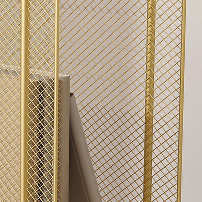 Metalen glamour bed nachtkastje open opbergpoten inbegrepen nachttafel planken