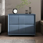Rectangular Two Drawer Nightstand Contemporary 15.7" H Night Table Clearhalo 'Bedroom Furniture' 'furn' 'furn_night_stand' 'Furniture' 'night_stand' 'Nightstands' 5755141