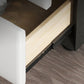 Rectangular Two Drawer Nightstand Contemporary 15.7" H Night Table Clearhalo 'Bedroom Furniture' 'furn' 'furn_night_stand' 'Furniture' 'night_stand' 'Nightstands' 5755154