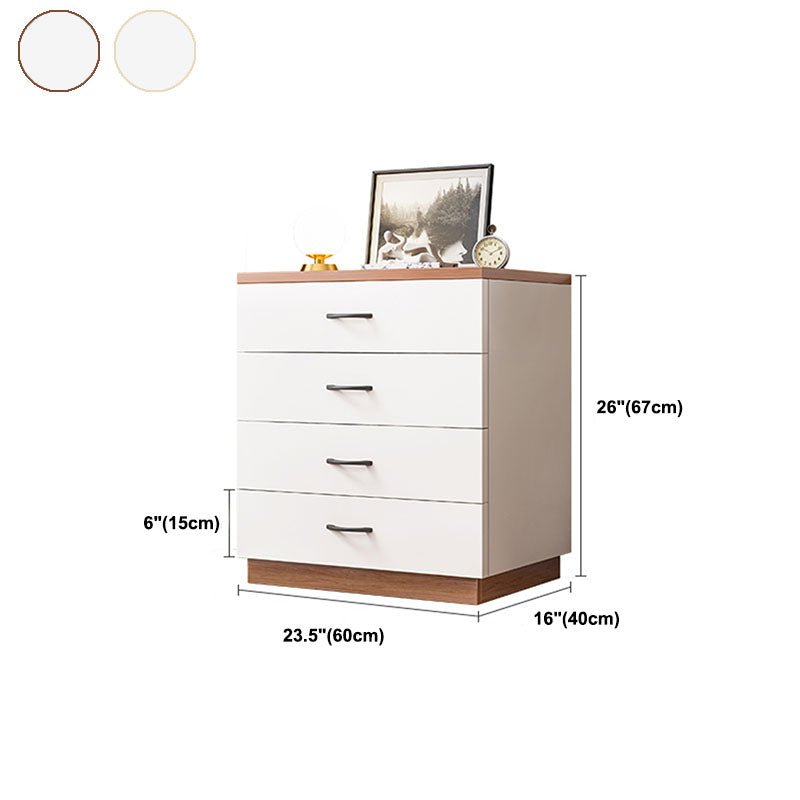 Bachelor en bois poitrine verticale contemporaine avec tiroir