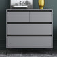 Modern Gray Storage Chest Soft-Close Drawers Wood Dresser for Bedroom Clearhalo 'Bedroom Furniture' 'Dressers & Chests' 'dressers_chests' 'furn' 'furn_dressers_chests' 'Furniture' 5755514
