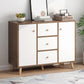 Contemporary Chest Horizontal Combo Dresser with Door for Home