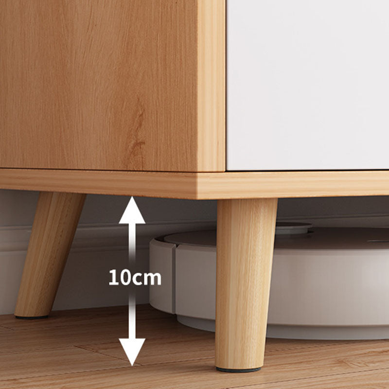 Contemporary Chest Horizontal Combo Dresser with Door for Home