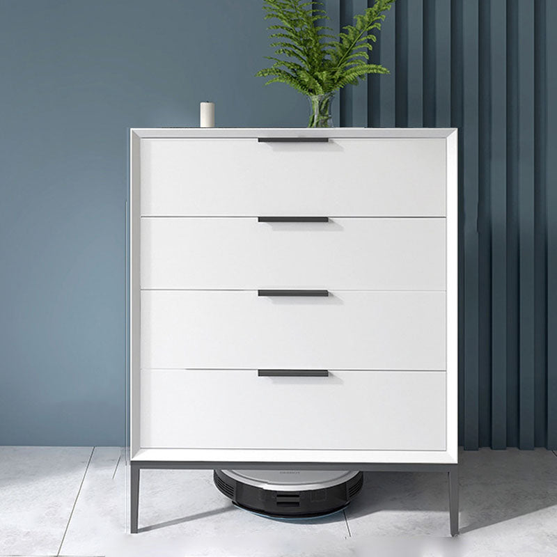 Eigentijdse borst verticale bachelor's borst met metalen voeten