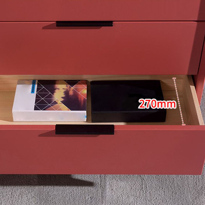 Eigentijdse borst verticale bachelor's borst met metalen voeten