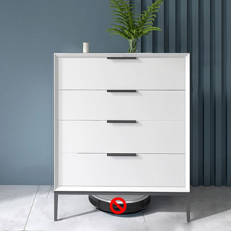 Eigentijdse borst verticale bachelor's borst met metalen voeten