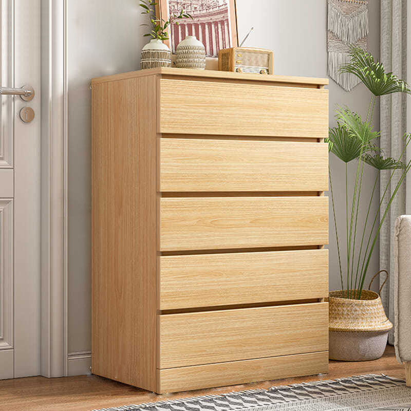 Contemporary Wood Storage Chest Dresser Bedroom Vertical Dresser Clearhalo 'Bedroom Furniture' 'Dressers & Chests' 'dressers_chests' 'furn' 'furn_dressers_chests' 'Furniture' 5755620