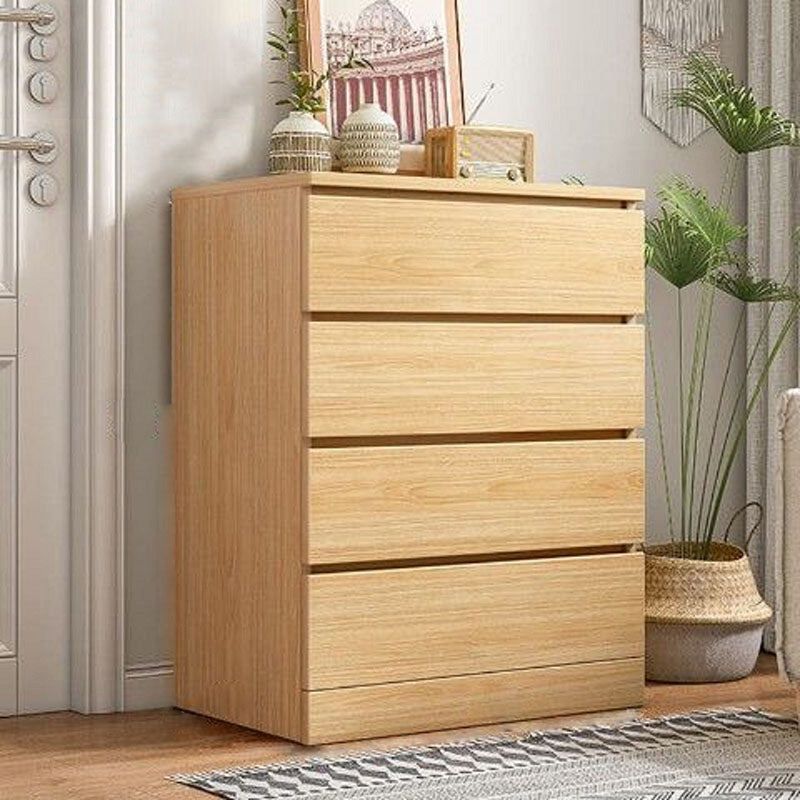 Contemporary Wood Storage Chest Dresser Bedroom Vertical Dresser 24"L x 16"W x 35"H Wood Clearhalo 'Bedroom Furniture' 'Dressers & Chests' 'dressers_chests' 'furn' 'furn_dressers_chests' 'Furniture' 5755629