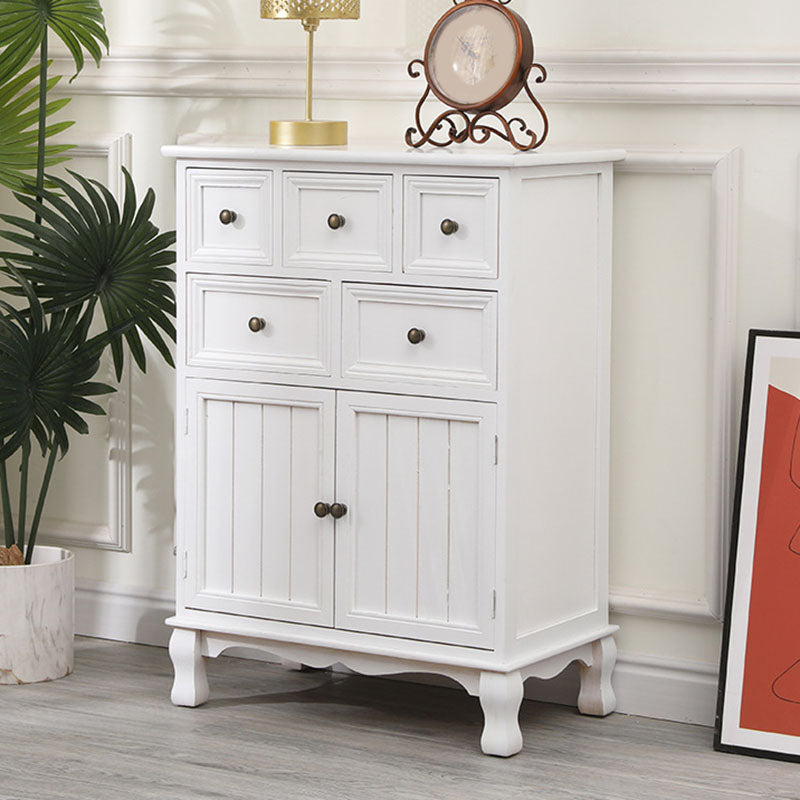 Contemporary Bedroom Storage Chest Dresser Solid Wood Dresser 24"L x 14"W x 33"H Beige Clearhalo 'Bedroom Furniture' 'Dressers & Chests' 'dressers_chests' 'furn' 'furn_dressers_chests' 'Furniture' 5755671