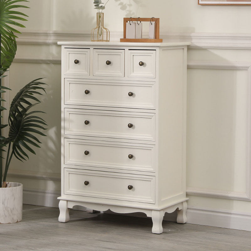 Contemporary Bedroom Storage Chest Dresser Solid Wood Dresser 23.6"L x 13.8"W x 37.4"H Beige Clearhalo 'Bedroom Furniture' 'Dressers & Chests' 'dressers_chests' 'furn' 'furn_dressers_chests' 'Furniture' 5755676