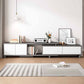 Modern TV Stand with Cabinet Wooden TV Stand for TVs up to 94.5" W Gray-White 4 Clearhalo 'furn' 'furn_tv_stands_entertainment_centers' 'Furniture' 'Living Room Furniture' 'TV Stands & Entertainment Centers' 'TV Stands & Media Storage Furniture' 'tv_stands_entertainment_centers' 5755880