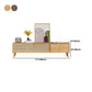 Mobile moderno con console TV in legno in legno massiccio con mobile - 17,72 "H