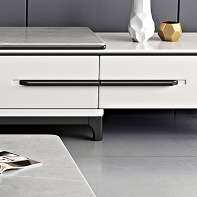 Contemporary Stone Top TV Stand Home TV Cabinet with Drawers for Living Room Clearhalo 'furn' 'furn_tv_stands_entertainment_centers' 'Furniture' 'Living Room Furniture' 'TV Stands & Entertainment Centers' 'TV Stands & Media Storage Furniture' 'tv_stands_entertainment_centers' 5755955