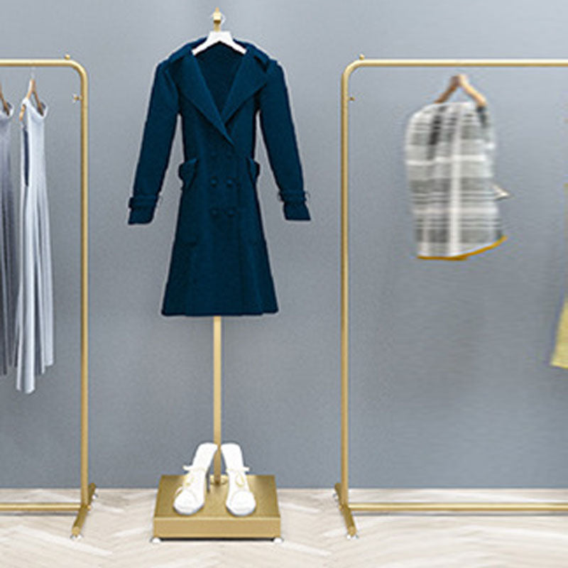 Contemporary Coat Rack Free Standing Metal Hall Stand Living Room Clearhalo 'Entry & Mudroom Furniture' 'furn' 'furn_hall_tree_coat_racks' 'Furniture' 'Hall Trees & Coat Racks' 'hall_tree_coat_racks' 5757030