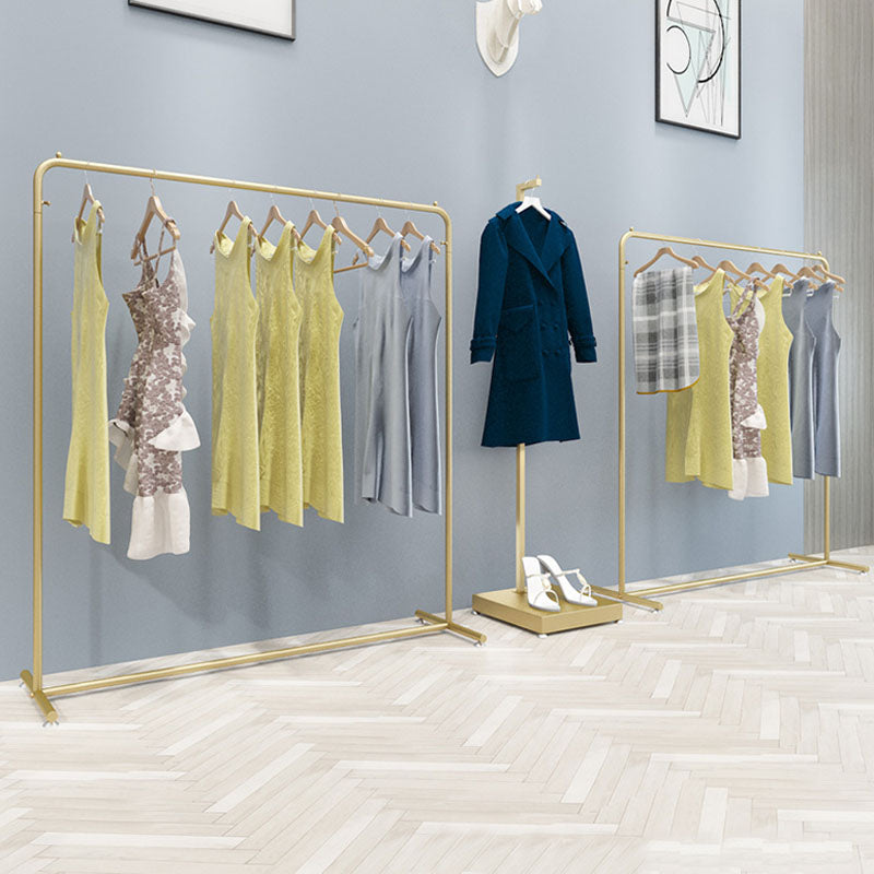 Contemporary Coat Rack Free Standing Metal Hall Stand Living Room Clearhalo 'Entry & Mudroom Furniture' 'furn' 'furn_hall_tree_coat_racks' 'Furniture' 'Hall Trees & Coat Racks' 'hall_tree_coat_racks' 5757036