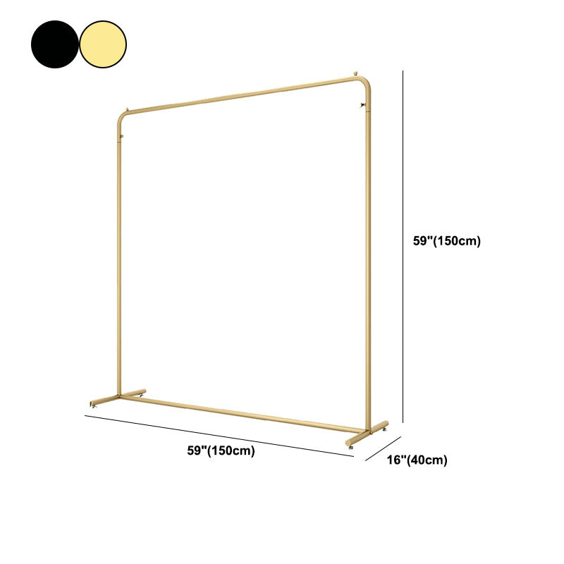 Contemporary Coat Rack Free Standing Metal Hall Stand Living Room Clearhalo 'Entry & Mudroom Furniture' 'furn' 'furn_hall_tree_coat_racks' 'Furniture' 'Hall Trees & Coat Racks' 'hall_tree_coat_racks' 5757051
