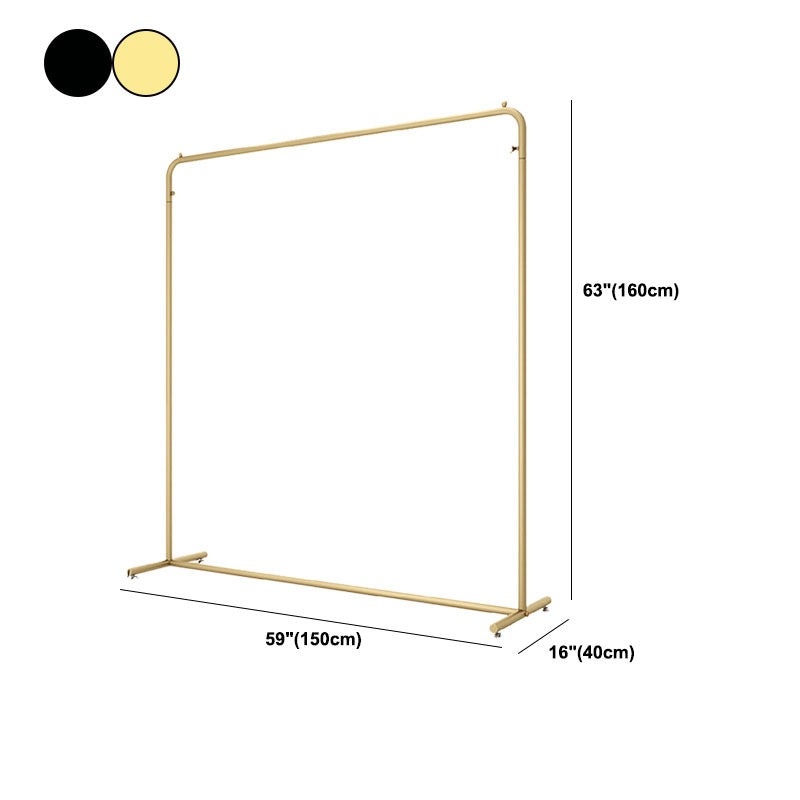 Contemporary Coat Rack Free Standing Metal Hall Stand Living Room Clearhalo 'Entry & Mudroom Furniture' 'furn' 'furn_hall_tree_coat_racks' 'Furniture' 'Hall Trees & Coat Racks' 'hall_tree_coat_racks' 5757052