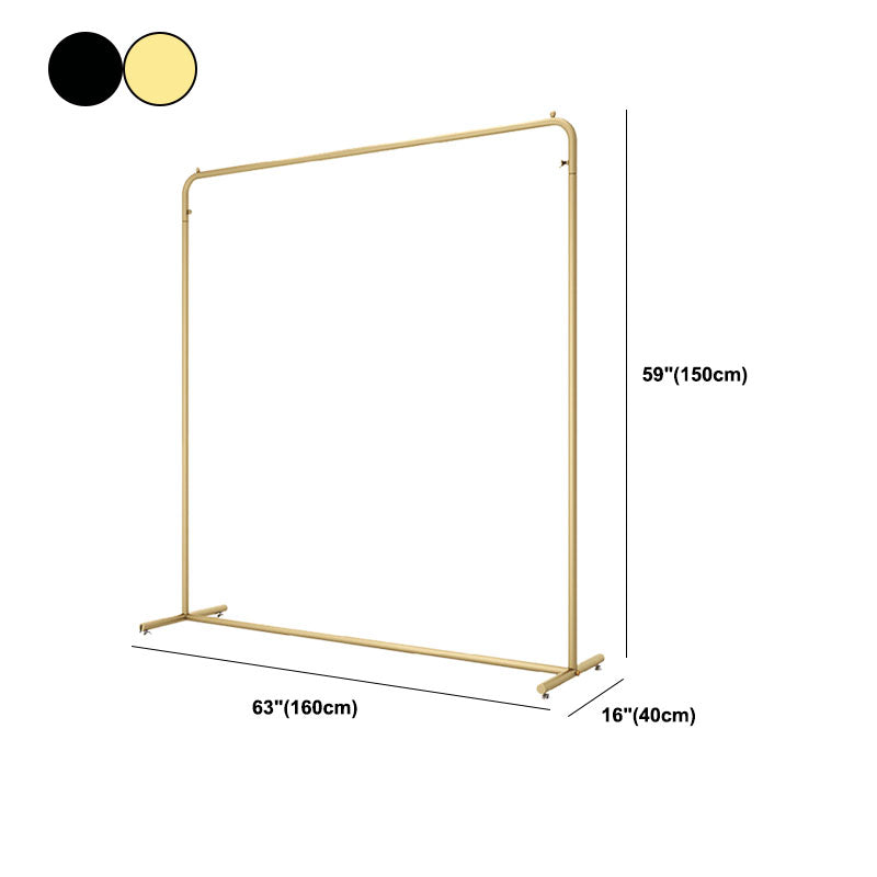 Contemporary Coat Rack Free Standing Metal Hall Stand Living Room Clearhalo 'Entry & Mudroom Furniture' 'furn' 'furn_hall_tree_coat_racks' 'Furniture' 'Hall Trees & Coat Racks' 'hall_tree_coat_racks' 5757055