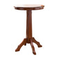 Modern 1/2/3 Pieces Solid Wood Pub Table Set Round Counter Table for Dining Room Brown 26"L x 26"W Clearhalo 'Bar Furniture' 'furn' 'furn_home_bar_bar_sets' 'Furniture' 'Home Bars & Bar Sets' 'home_bar_bar_sets' 'Kitchen & Dining Furniture' 5758429