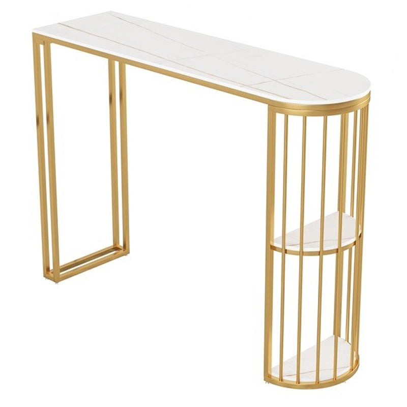 Juego de mesa de bar de forma irregular de lujo, juego de mesa de mostrador de piedra sinterizada de 1/2/3 piezas