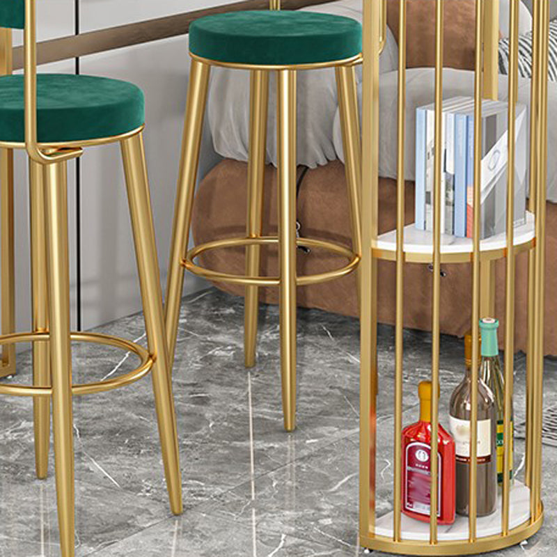 Juego de mesa de bar de forma irregular de lujo, juego de mesa de mostrador de piedra sinterizada de 1/2/3 piezas