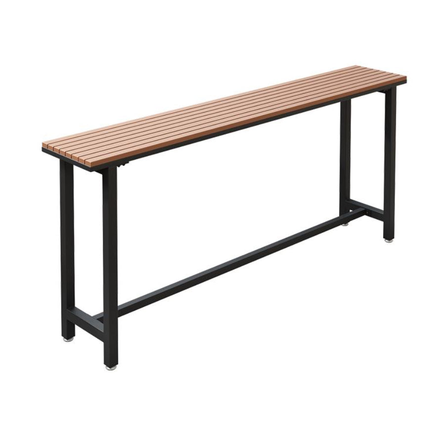 Ensemble de Table de Bar moderne, 1/2/5 pièces, Table de comptoir rectangulaire en bois avec tabourets pour balcon