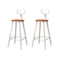 Ensemble de Table de Bar moderne, 1/2/5 pièces, Table de comptoir rectangulaire en bois avec tabourets pour balcon