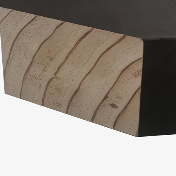 Tavolo da bar moderno per btrollo top in legno di pino naturale con cavalletto