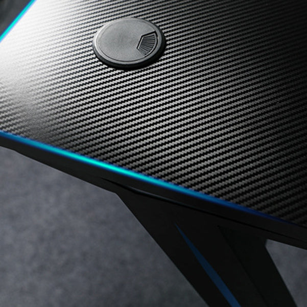 Destina di gioco moderni da 23 "Black rettangolare in legno rettangolare da ufficio