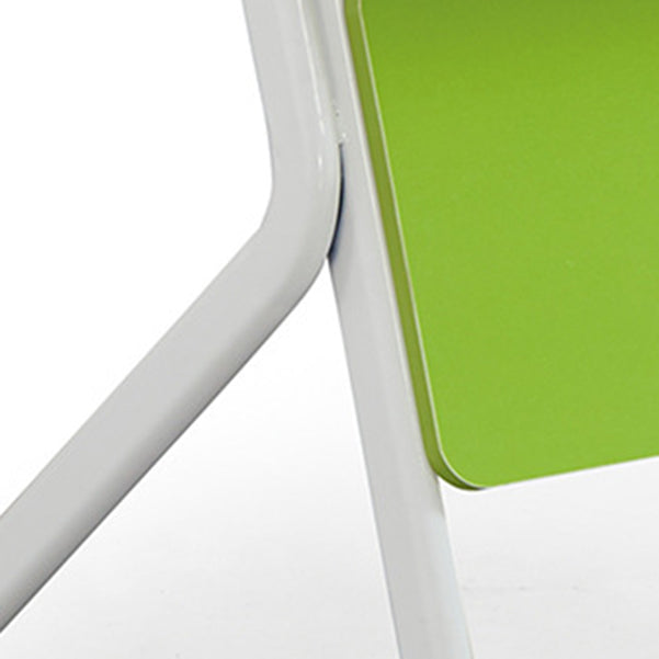 Scrivania contemporanea per la scrivania rettangolare con ruote a fuoco