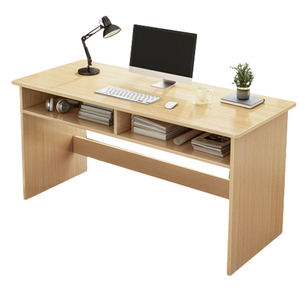 Contemporary Home Credenza Desk Rectangular Wooden Writing Desk 39"L x 20"W x 30"H Wood Clearhalo 'furn' 'furn_office_desk' 'Furniture' 'Office Desks' 'Office Furniture' 'office_desk' 5759473