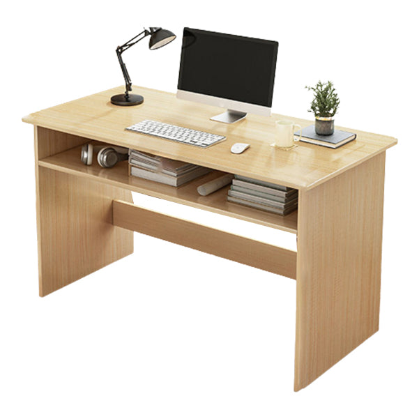 Contemporary Home Credenza Desk Rectangular Wooden Writing Desk 31.5"L x 19.7"W x 29.9"H Wood Clearhalo 'furn' 'furn_office_desk' 'Furniture' 'Office Desks' 'Office Furniture' 'office_desk' 5759475