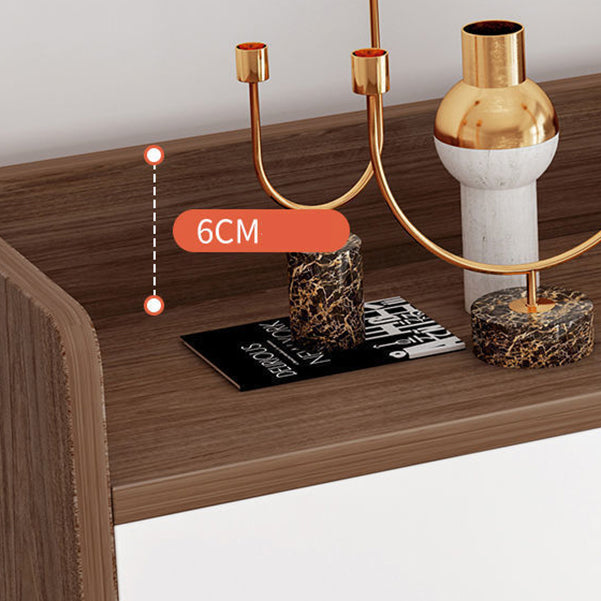 Contemporary Home Credenza Desk Rectangular Wooden Writing Desk Clearhalo 'furn' 'furn_office_desk' 'Furniture' 'Office Desks' 'Office Furniture' 'office_desk' 5759480