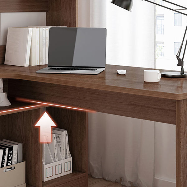 Contemporary Home Credenza Desk Rectangular Wooden Writing Desk Clearhalo 'furn' 'furn_office_desk' 'Furniture' 'Office Desks' 'Office Furniture' 'office_desk' 5759482