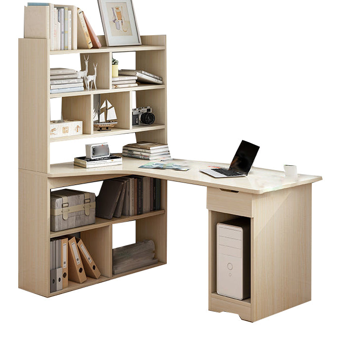 Contemporary Home Credenza Desk Rectangular Wooden Writing Desk 47.2"L x 19.7"W x 52"H Wood Clearhalo 'furn' 'furn_office_desk' 'Furniture' 'Office Desks' 'Office Furniture' 'office_desk' 5759483