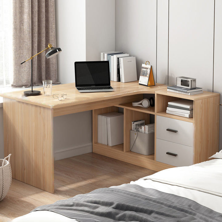 Contemporary Home Credenza Desk Rectangular Wooden Writing Desk 47.2"L x 19.7"W x 29.5"H Wood Clearhalo 'furn' 'furn_office_desk' 'Furniture' 'Office Desks' 'Office Furniture' 'office_desk' 5759490