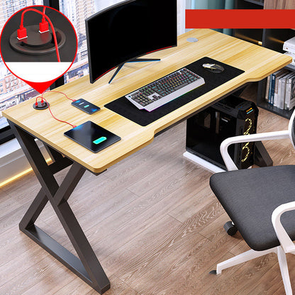 Escritorio moderno de juego de 23 pulgadas de ancho escritorio de madera rectangular de la oficina