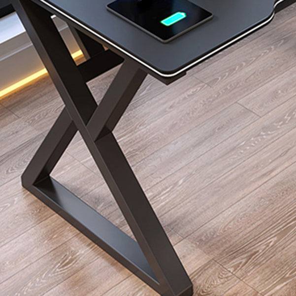 Escritorio moderno de juego de 23 pulgadas de ancho escritorio de madera rectangular de la oficina