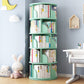 Runde Rotatable Bücherregal Holz geschlossener Speicherbuch für Home Office, 16 " / 18" W.