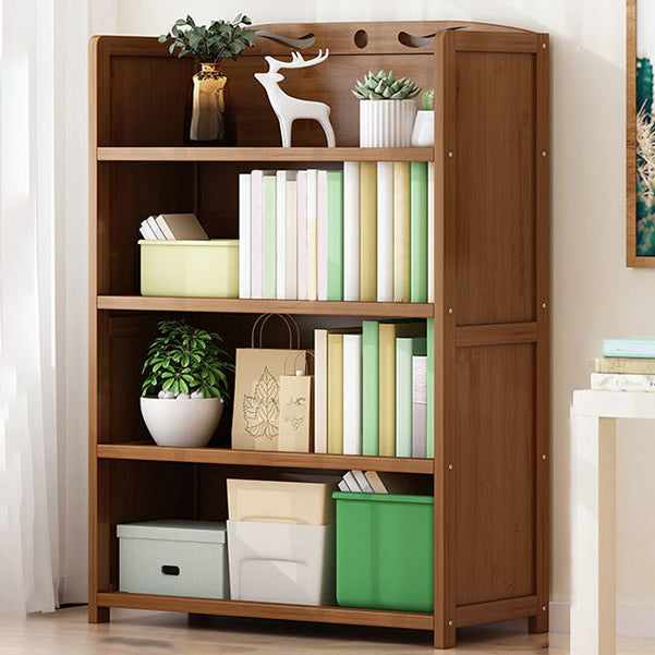 9.9" W Modern Bookcase Matte Finish Closed Back Bookshelf for Study Room Clearhalo 'Bookcases' 'furn' 'furn_bookcases' 'Furniture' 'Office Furniture' 5759911