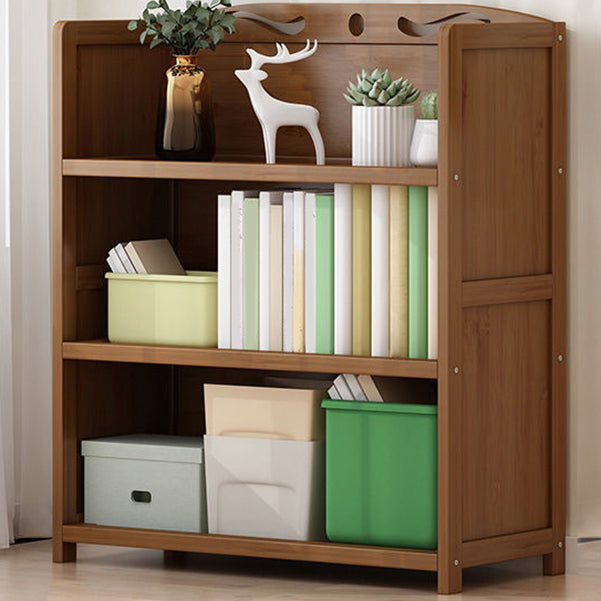 9.9" W Modern Bookcase Matte Finish Closed Back Bookshelf for Study Room Clearhalo 'Bookcases' 'furn' 'furn_bookcases' 'Furniture' 'Office Furniture' 5759916