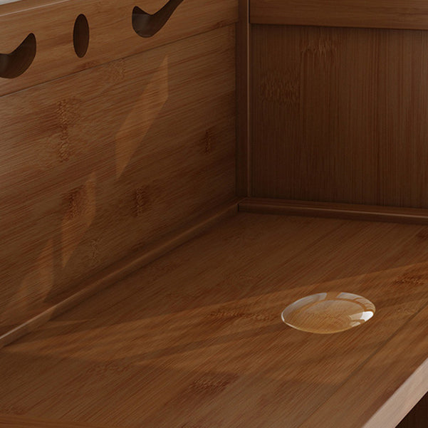 9.9" W Modern Bookcase Matte Finish Closed Back Bookshelf for Study Room Clearhalo 'Bookcases' 'furn' 'furn_bookcases' 'Furniture' 'Office Furniture' 5759924