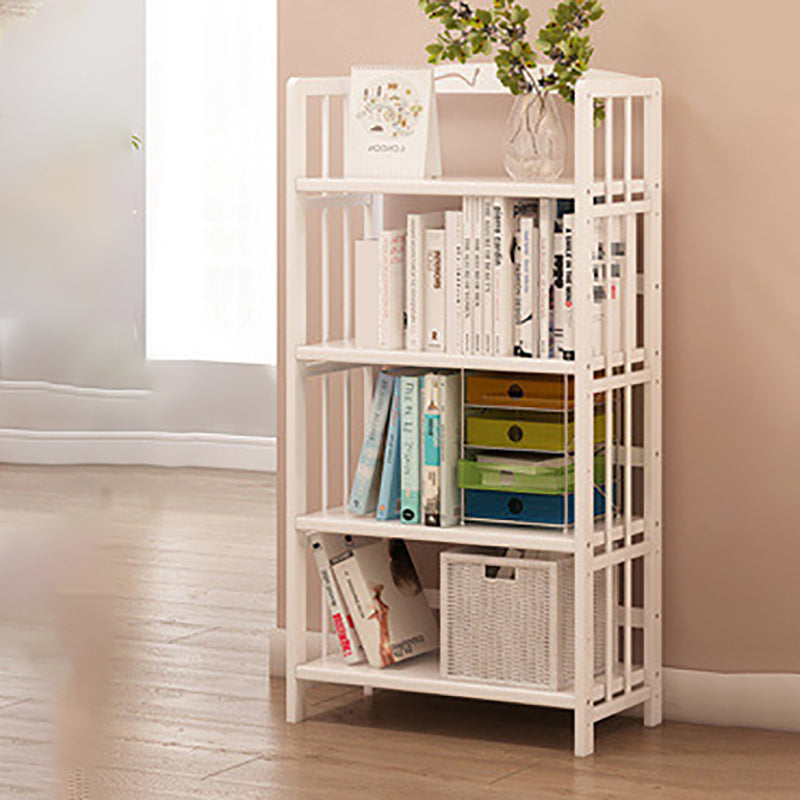 Wooden Shelf Bookcase Contemporary Book Shelf for Studying Room
