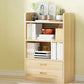 Wooden Shelf Bookcase Contemporary Book Shelf for Studying Room