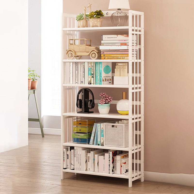 Wooden Shelf Bookcase Contemporary Book Shelf for Studying Room