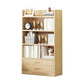 Wooden Shelf Bookcase Contemporary Book Shelf for Studying Room