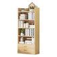 Wooden Shelf Bookcase Contemporary Book Shelf for Studying Room